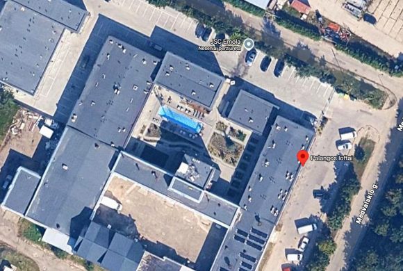 Palangos loftai, Google žemėlapio nuotrauka